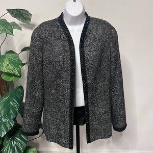 Gray Coldwater Creek Jacket Size Medium